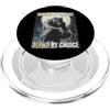 Funny Humor Alpha Werewolf Meme Human by Chance Alpha di Choice Cool Alpha Meme Divertente Lupo PopSockets PopGrip per MagSafe