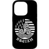 Brittany Celtic Culture Custodia per iPhone 14 Pro Breizh Bretagna Celtic Triskele Flag Pride
