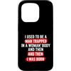 Urban Liberation For Trans Ally Minimali Custodia per iPhone 15 Pro Divertente detto usato uomo intrappolato corpo donna e poi è nato