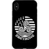 Brittany Celtic Culture Custodia per iPhone XS Max Simbolo dell'orgoglio celtico bretone Triskel Bretagne