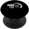 Manual Car Enthusiast Three Pedal Transm Save The Stick - Trasmissione manuale a tre pedali, per auto PopSockets PopGrip Adesivo