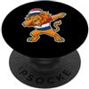 Orange Lion Designs Paesi Bassi Dabbing Lion Meme Dance PopSockets PopGrip Adesivo
