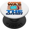 Anime Plot Armor Magic and Snacks Anime Iniziato Il Mio Fandom Viaggio Divertente Giapponese Animazione PopSockets PopGrip Adesivo