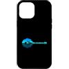 Music Musician Band Lover Peace Vibes Hi Custodia per iPhone 12 Pro Max Banjo Lago Ombra Amore Riflessione Silhouette Bluegrass Folk