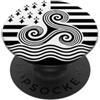 Brittany Celtic Culture Simboli bretoni Triskele ed Ermellino PopSockets PopGrip Adesivo