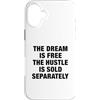 The Greatest Quotes Of All Time Apparel Custodia per iPhone 16 Plus Il sogno è gratis citazione motivazionale