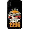 FernwehFarben Studio Geburtstage Custodia per iPhone XS Max Grande da agosto 1996 30° compleanno frase 30 anni