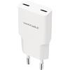 NANOCABLE 10.10.2029 - Caricatore 2xUSB-C/PD 30W, Bianco