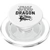 Dragon Fantasy Lover's Gift Shirts Penso che molti dei miei problemi sarebbero risolti se avessi un drago PopSockets PopGrip per MagSafe