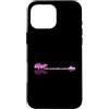 Rock Music Musician Band Lover Peace Vib Custodia per iPhone 16 Pro Max Basso Lake Shadow Love Reflection Silhouette Metal