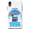 FernwehFarben Studio Geburtstage Custodia per iPhone XR Grande da luglio 1996 30° compleanno frase 30 anni