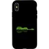 Classical Music Musician Orchestra Class Custodia per iPhone X/XS Violoncello Lake Shadow Love Reflection Silhouette Violoncellista