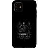 Samurai Warlord Shogun Tactical Warrior Custodia per iPhone 11 Antico signore della guerra samurai comanda la tempesta