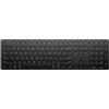 HP 490K Tastiera Wireless Multidispositivo, Connessione Bluetooth e USB, Tasti Silenziosi e Programmabili, 22 Tasti, Tasto Copilot, Compatibile con Windows, macOS, iOS, Android, QWERTY Italiano, Nero