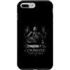 Samurai Warlord Shogun Tactical Warrior Custodia per iPhone 7 Plus/8 Plus Antico signore della guerra samurai comanda la tempesta