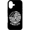 Brittany Celtic Culture Custodia per iPhone 17 Breizh Bretagna Celtic Triskele Flag Pride