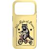 Night Rider Raccoon Custodia per iPhone 17 Pro Cool Raccoon Occhiali Da Sole Triciclo Noi Ride at Dawn