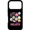 Cute Fun Italian Italy Summer Lover Vibe Custodia per iPhone 17 Pro La Vita Gelato Italiano Ice Cream Life Retro Vintage Life