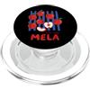 Cute Fun Italian Italy Summer Lover Vibe La Vita Mela Mela Vita Retro Vintage Mele Frutta Italiana PopSockets PopGrip per MagSafe