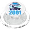 FernwehFarben Studio Geburtstage Grande da agosto 2001 25° compleanno frase 25 anni PopSockets PopGrip per MagSafe