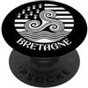 Brittany Celtic Culture Simboli della Bretagna, Francia Breton Pride Triskel PopSockets PopGrip Adesivo
