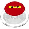 Miftees Halloween Tees Ninja Eyes Divertente Halloween Ninja Costume PopSockets PopGrip per MagSafe