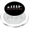 Evolution Sports Pro Designers Evoluzione della pausa danzando divertente break dancing PopSockets PopGrip per MagSafe