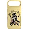 Night Rider Raccoon Custodia per iPhone Air Cool Raccoon Occhiali Da Sole Triciclo Noi Ride at Dawn