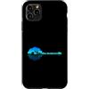 Music Musician Band Lover Peace Vibes Hi Custodia per iPhone 11 Pro Max Banjo Lago Ombra Amore Riflessione Silhouette Bluegrass Folk