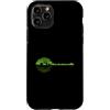 Music Musician Band Lover Peace Vibes Hi Custodia per iPhone 11 Pro Banjo Lago Ombra Amore Riflessione Silhouette Bluegrass Folk