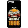 FernwehFarben Studio Geburtstage Custodia per iPhone 7 Plus/8 Plus Grande da agosto 1996 30° compleanno frase 30 anni