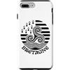 Brittany Celtic Culture Custodia per iPhone 7 Plus/8 Plus Bandiera celtica della Bretagna Triskele Bretone
