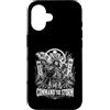 Samurai Warrior Command The Storm Custodia per iPhone 16 Comando La Tempesta si piega al Samurai Fan
