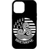 Brittany Celtic Culture Custodia per iPhone 12 Pro Max Simboli della Bretagna, Francia Breton Pride Triskel
