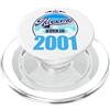 FernwehFarben Studio Geburtstage Fantastico dal 2001 per il 25° compleanno con frase per 25 anni PopSockets PopGrip per MagSafe