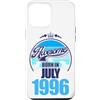 FernwehFarben Studio Geburtstage Custodia per iPhone 12 Pro Max Grande da luglio 1996 30° compleanno frase 30 anni