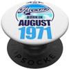 FernwehFarben Studio Geburtstage Grande da agosto 1971 55° compleanno frase 55 anni PopSockets PopGrip Adesivo