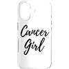 Cancer Girl Zodiac Sign Horoscope Birthd Custodia per iPhone 17 Cancro Ragazza Segno Zodiacale Astrologia Zodiaco