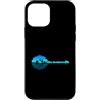 Music Musician Band Lover Peace Vibes Hi Custodia per iPhone 12 mini Banjo Lago Ombra Amore Riflessione Silhouette Bluegrass Folk