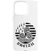Brittany Celtic Culture Custodia per iPhone 15 Pro Max Breizh Bretagna Triskel Breton Heritage Design
