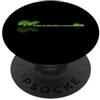 Rock Music Musician Band Lover Peace Vib Basso Lake Shadow Love Reflection Silhouette Metal PopSockets PopGrip Adesivo