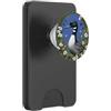 Minnesota Territory Symbols Gifts & Tees Loon comune circondato da fiori pantofola della signora 2 PopSockets PopWallet per MagSafe