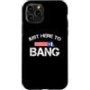 Gli americani amano l'America Custodia per iPhone 11 Pro Proprio qui per scoppiare il petardo del 4 luglio America