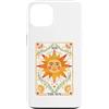 Boho Style The Sun Tarot Card Spiritual Custodia per iPhone 13 Carta dei tarocchi del sole in stile bohémien spirituale