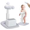Helangel Supporto Doccia Bambini in Piedi con Sedile e Base Antiscivol per 6-48 Mesi