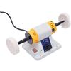 Vielrosse Mini levigatrice a doppia testa, 200 W, 800 - 10000 rpm, lucidatrice per levigatrice, set di lucidatura