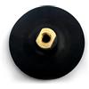 HOMESOM 5 Pad Posteriore Per Diamante Lucidatura Pad In Gomma A Base Di Rettifica Supporto Del Disco m14 Filo Per Smerigliatrice Angolo 1 PZ
