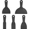 VKE Kit Spatole per Stucco, Spatola e Raschietto per Stucco Muro per intonacare pareti (5 pezzi)