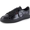 Kickers Tovni Lacer Patent Sneakers Nero da Donna-UK 3 / EU 36