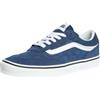 Vans Uomo Scarpe da Ginnastica in Pelle Scamosciata Brooklyn, Deep Navy, 43 EU